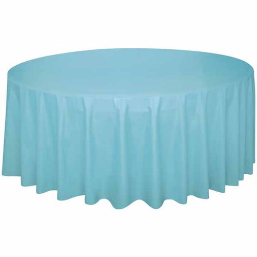Tropical Teal Round Table Cover