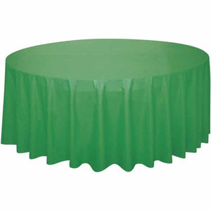 Emerald Green Round Table Cover