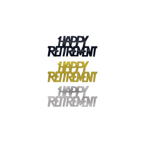 Happy Retirement Confetti