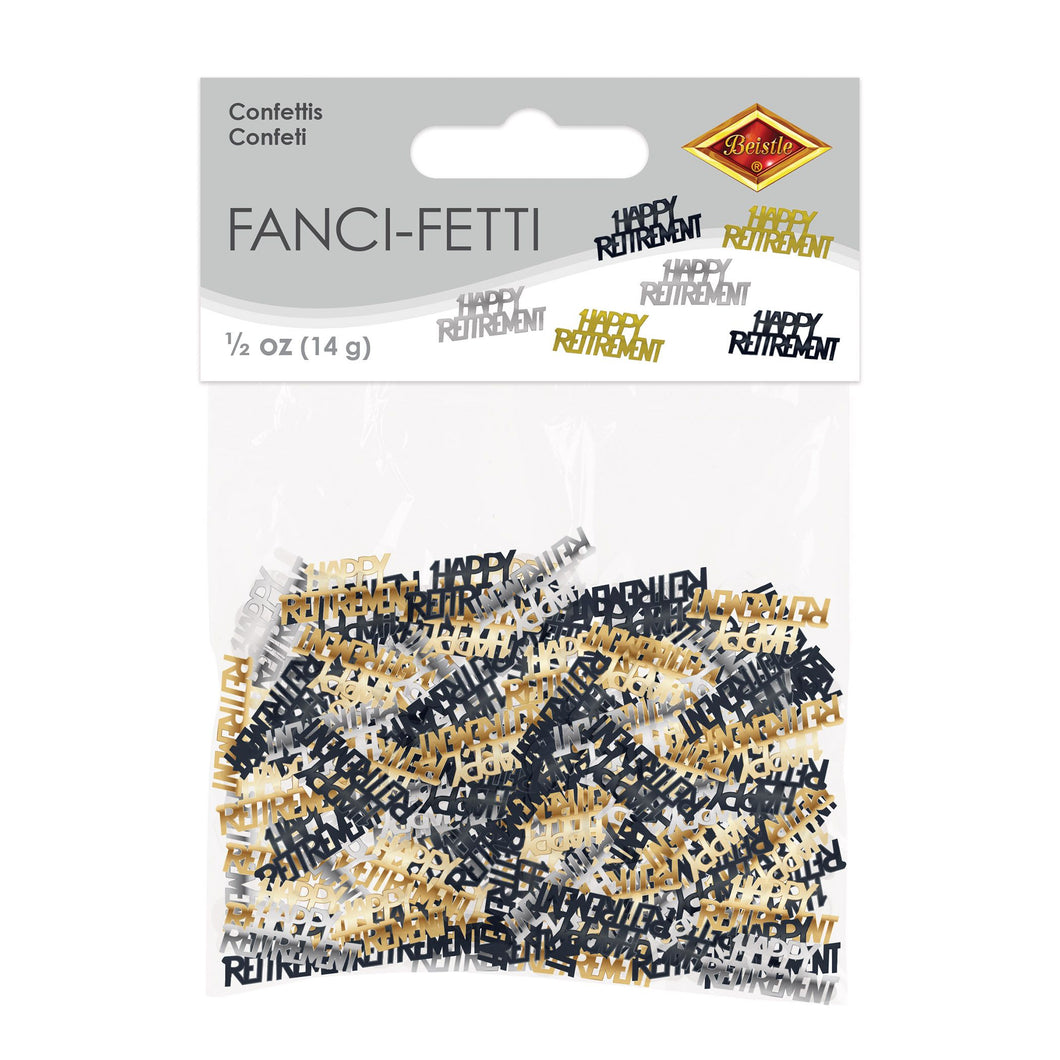 Happy Retirement Confetti
