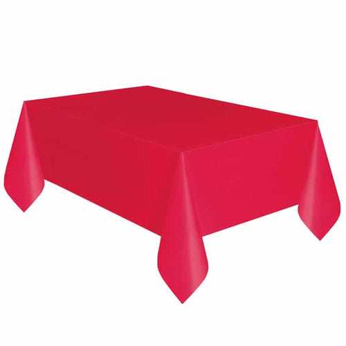 Apple Red Rectangular Table Cover