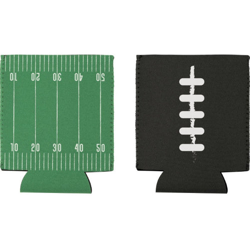 Football Can Coolers - 2ct