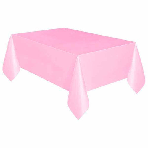 Pink Rectangular Table Cover