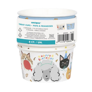 Pawty Animal Treat Cups - 8ct