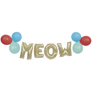 Pawty Animal Meow Banner Kit