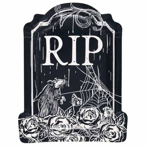 Tombstone Dinner Plates - 8ct