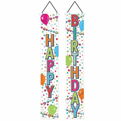 Birthday Fabric Door Panels