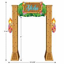 Load image into Gallery viewer, Luau 3D Archway Prop