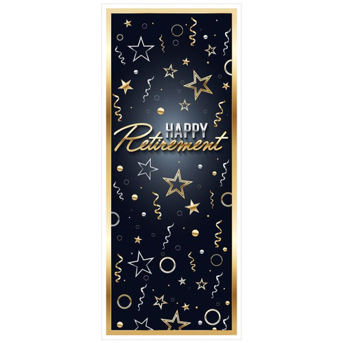 Happy Retirement Door Poster