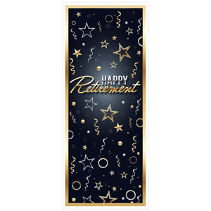 Happy Retirement Door Poster