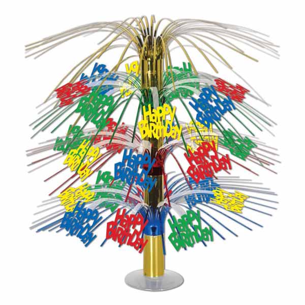 Birthday Cascade Centerpiece