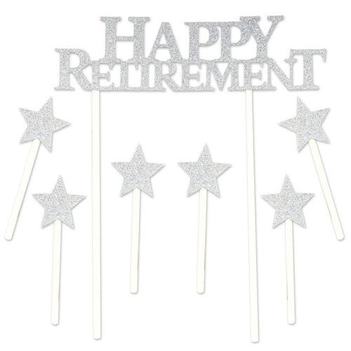 Happy Retirement Cake Toppers