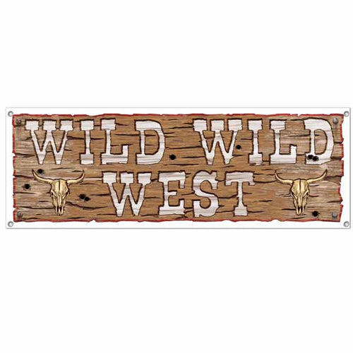 Wild West Giant Banner