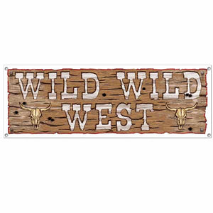 Wild West Giant Banner