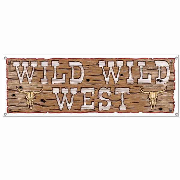 Wild West Giant Banner