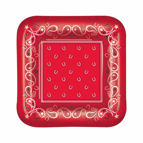Bandana Dessert Plates