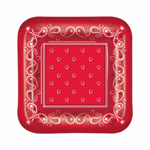 Bandana Dessert Plates