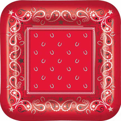 Bandana Dinner Plates