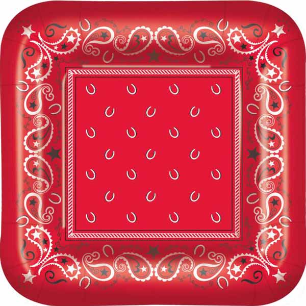 Bandana Dinner Plates