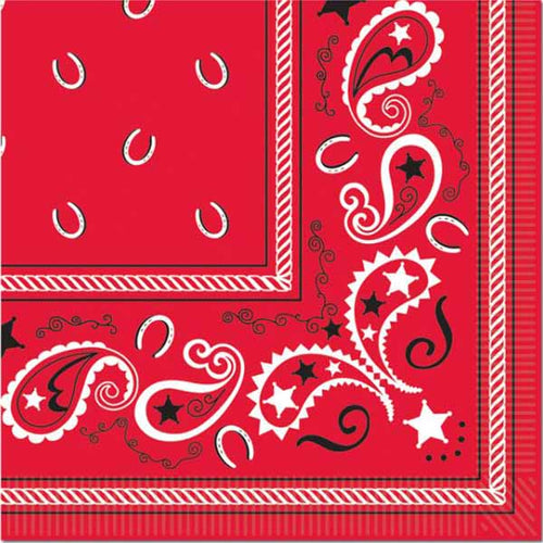 Bandana Luncheon Plates