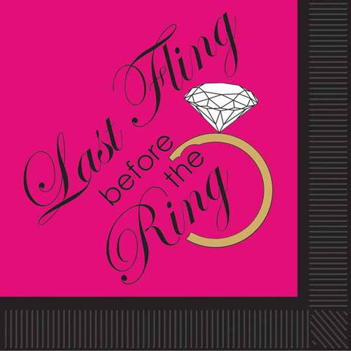 Last Fling Luncheon Napkins