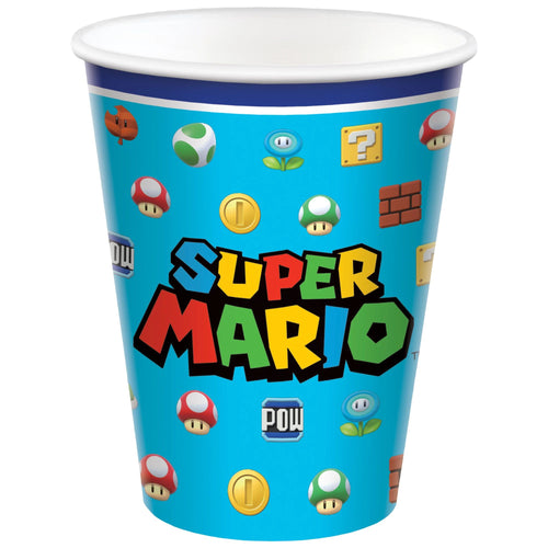 Mario Bros 9oz Cups