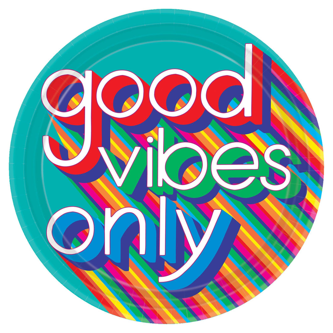 Good Vibes Dinner Plates