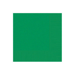 Emerald Green Beverage Napkins - 20ct