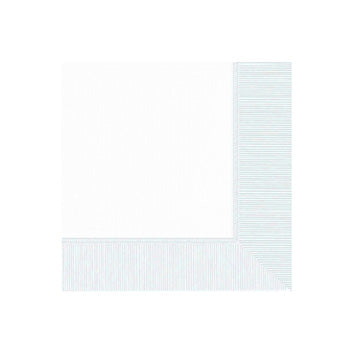 White Beverage Napkins - 20ct