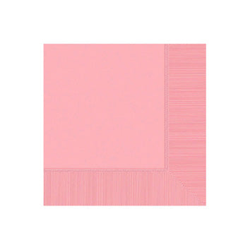 Pink Beverage Napkins - 20ct