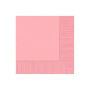 Pink Beverage Napkins - 20ct