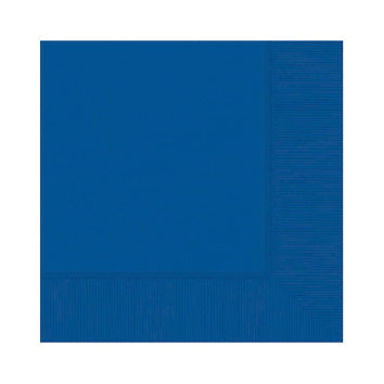 Royal Blue Luncheon Napkins - 50ct