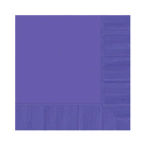 Purple Luncheon Napkins - 20ct
