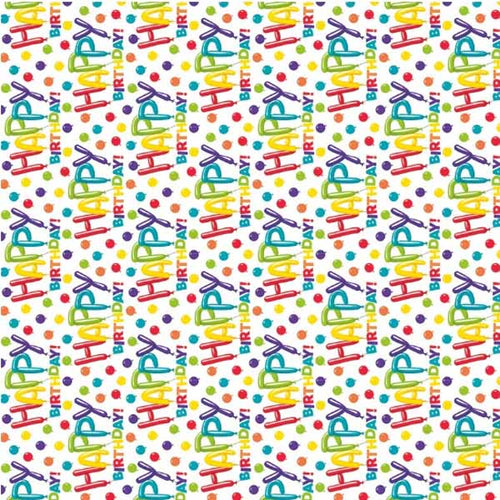 Birthday Balloons Gift Wrap