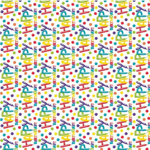 Birthday Balloons Gift Wrap