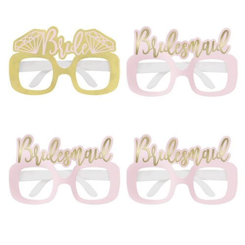 Bridal Shower Glasses - 4ct