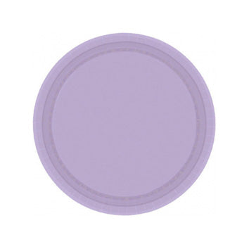 Lavender Paper Dessert Plates - 20ct