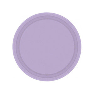 Lavender Paper Dessert Plates - 20ct