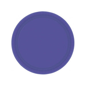 Purple Paper Dessert Plates - 8ct