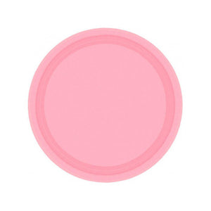 Pink Paper Dessert Plates - 8ct