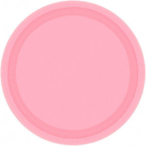 Pink Paper Dinner Plates - 8ct