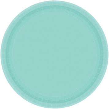 Teal Paper Dinner Plates - 16ct