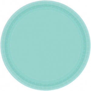 Teal Paper Dinner Plates - 16ct