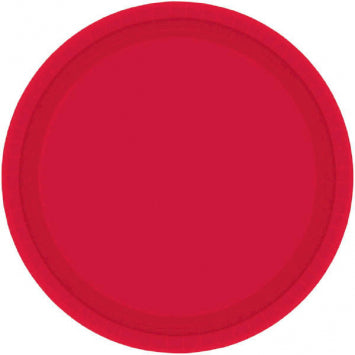 Red Paper Dinner Plates - 8ct