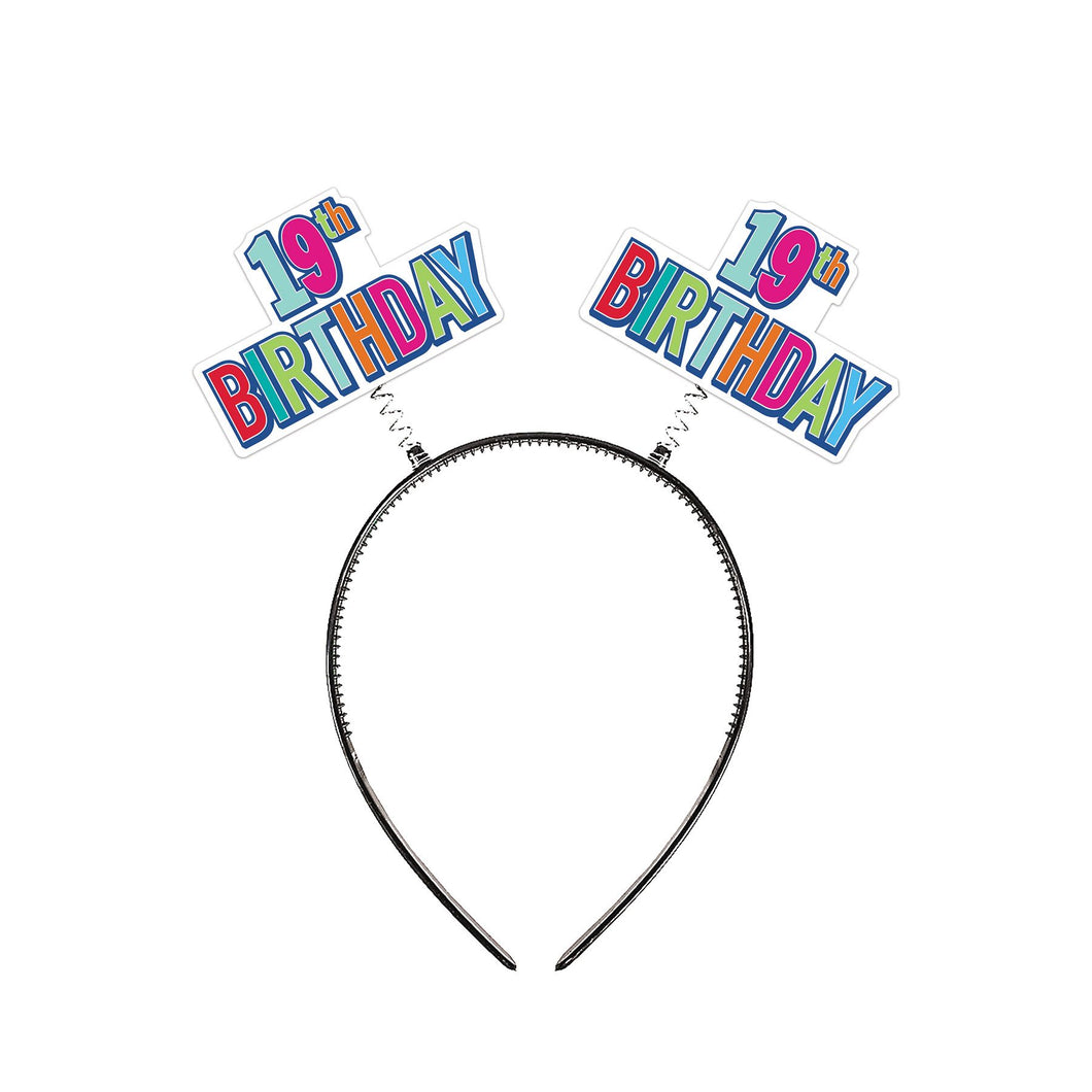 19th Birthday Head Bopper