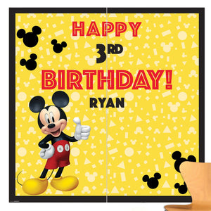 Mickey Mouse Custom Backdrop