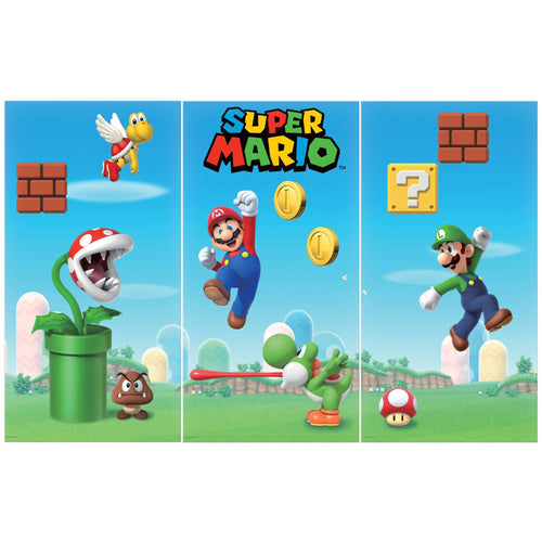Mario Backdrop - 3 pieces