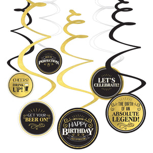 Better With Age Hanging Swirls