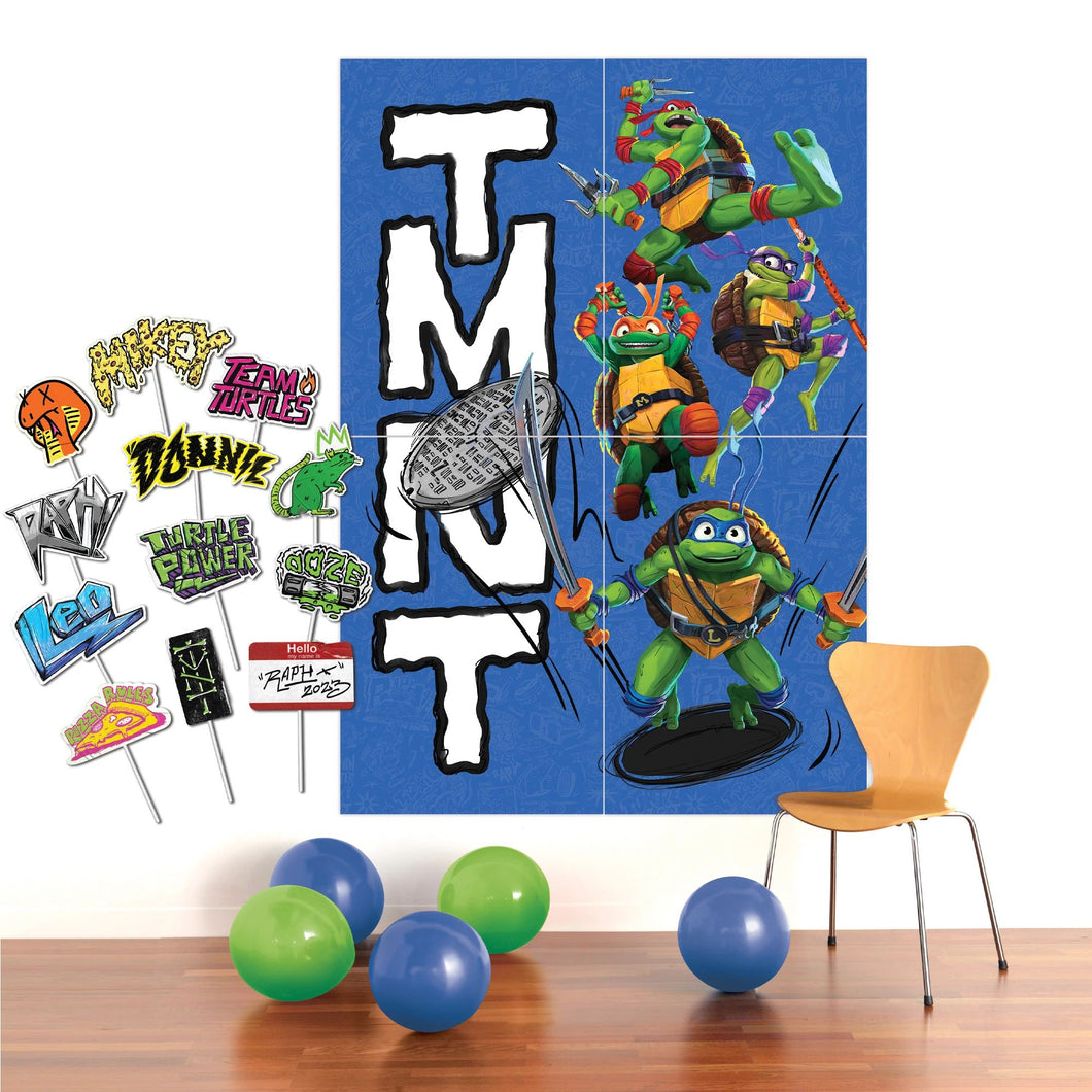 TMNT Scene Setter with Photo Props