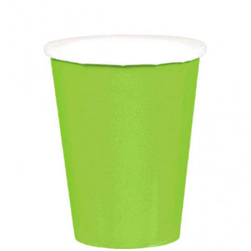Lime Green 9oz Cups - 8ct